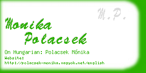 monika polacsek business card